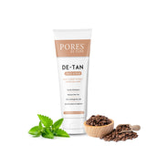 PORES BE PURE DE-TAN Face scrub with zero parabens & sulphate