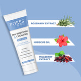 Face scrub with Rosemary + Hibiscus oil + Mulberry extract