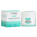 Charcoal & Seaweed Algae Face Mask - With Bamboo Charcoal, Seaweed- 100 G