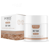 De-Tan Face Mask - With Yogurt Extract, Coffee Oil & Mint - 100 G