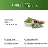 Tea Tree, Neem & Salicylic Acid benefits with PORES BE PURE