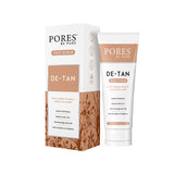 DE-TAN Face Scrub by PORES BE PURE with Packet