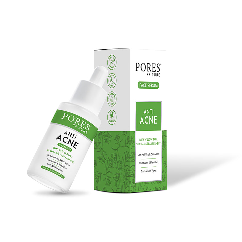 Anti Acne Face Serum by PORES BE PURE for all skin types