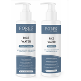 Rice Water Shampoo and Conditioner by PORES BE PURE
