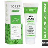 Anti Acne Gel Face Wash - With 1% Salicylic Acid, Tea Tree & Neem - 100 mL