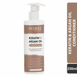 Keratin & Argan Oil Conditioner- With Keratin, Argan Oil & Olive Oil - 250 mL