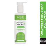 Cucumber & Aloe Vera Body Lotion - With Cucumber, Aloe Vera & Niacinamide - 250 mL