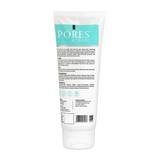 Charcoal & Seaweed Face Wash - With Bamboo Charcoal Powder, Organic Seaweed & Vetiver Grass - 100 mL