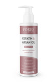 Keratin & Argan oil shampoo by PORES BE PURE for Smooth Hair