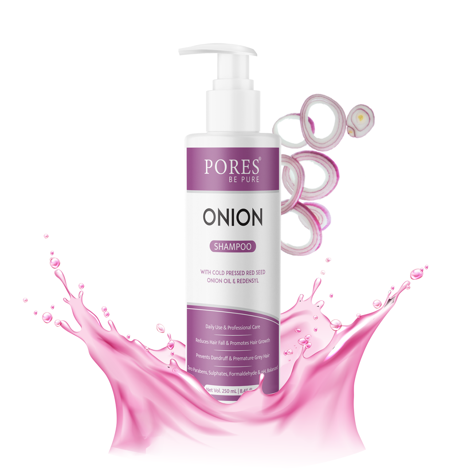 Onion Shampoo by PORES BE PURE