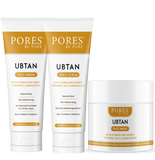 Ubtan Face Wash with Face Scrub and Face Mask by PORES BE PURE