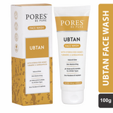Ubtan Face Wash - With Hydrolyzed Honey, Turmeric & Sandalwood - 100 G